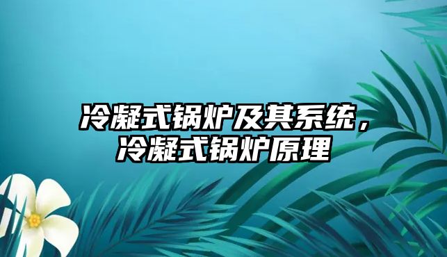 冷凝式鍋爐及其系統，冷凝式鍋爐原理