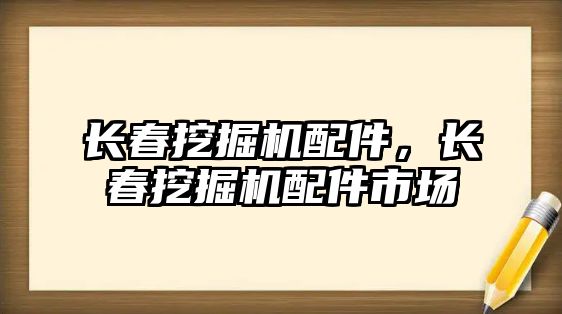 長春挖掘機配件，長春挖掘機配件市場