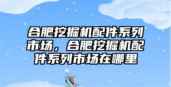 合肥挖掘機配件系列市場，合肥挖掘機配件系列市場在哪里