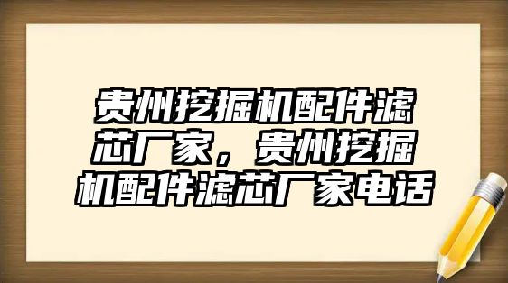 貴州挖掘機配件濾芯廠家，貴州挖掘機配件濾芯廠家電話