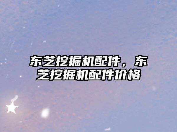 東芝挖掘機配件，東芝挖掘機配件價格