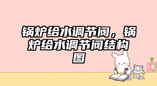 鍋爐給水調(diào)節(jié)閥，鍋爐給水調(diào)節(jié)閥結(jié)構(gòu)圖