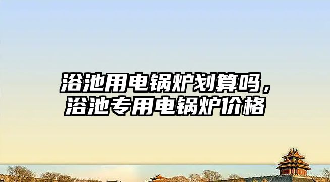 浴池用電鍋爐劃算嗎，浴池專用電鍋爐價格