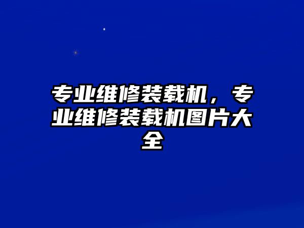 專業維修裝載機，專業維修裝載機圖片大全