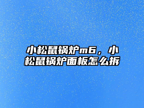 小松鼠鍋爐m6，小松鼠鍋爐面板怎么拆