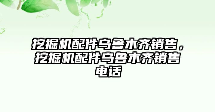 挖掘機配件烏魯木齊銷售，挖掘機配件烏魯木齊銷售電話