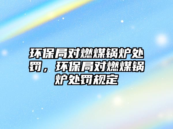 環保局對燃煤鍋爐處罰，環保局對燃煤鍋爐處罰規定