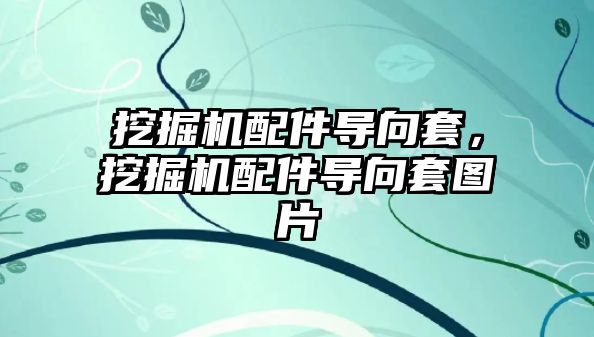 挖掘機配件導向套，挖掘機配件導向套圖片