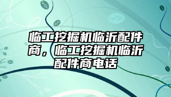 臨工挖掘機臨沂配件商，臨工挖掘機臨沂配件商電話