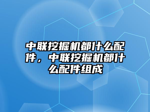 中聯(lián)挖掘機都什么配件，中聯(lián)挖掘機都什么配件組成