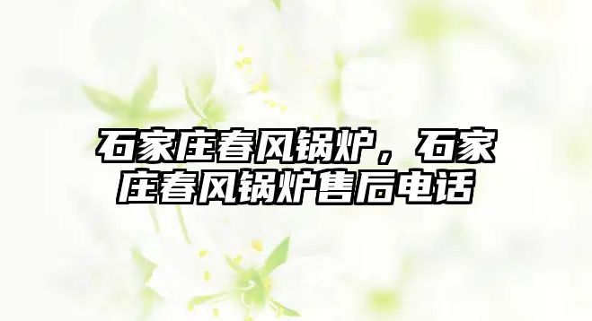 石家莊春風鍋爐，石家莊春風鍋爐售后電話