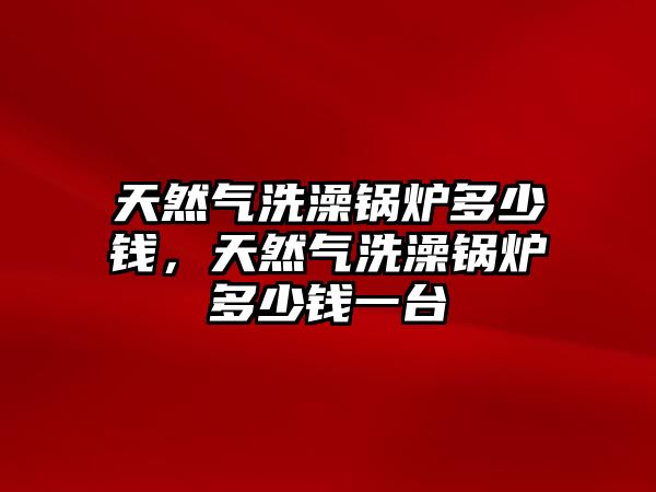 天然氣洗澡鍋爐多少錢，天然氣洗澡鍋爐多少錢一臺