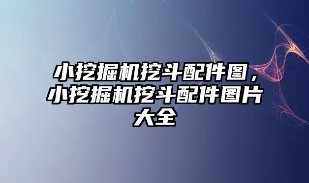 小挖掘機(jī)挖斗配件圖，小挖掘機(jī)挖斗配件圖片大全