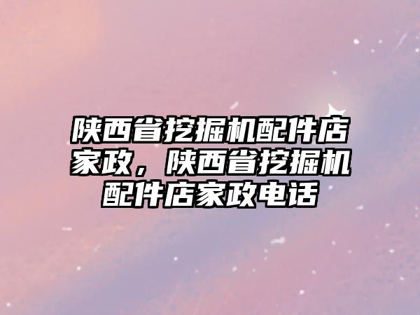 陜西省挖掘機配件店家政，陜西省挖掘機配件店家政電話