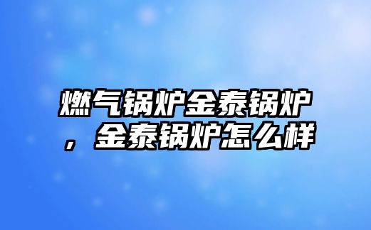 燃氣鍋爐金泰鍋爐，金泰鍋爐怎么樣