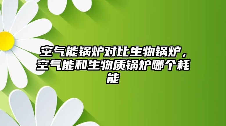 空氣能鍋爐對比生物鍋爐，空氣能和生物質(zhì)鍋爐哪個耗能