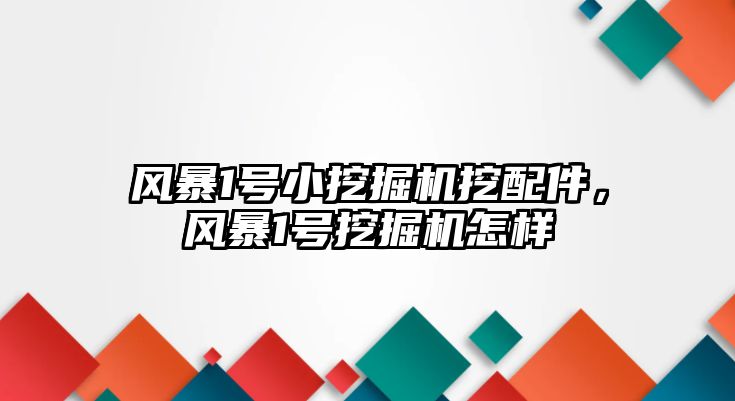 風(fēng)暴1號(hào)小挖掘機(jī)挖配件，風(fēng)暴1號(hào)挖掘機(jī)怎樣