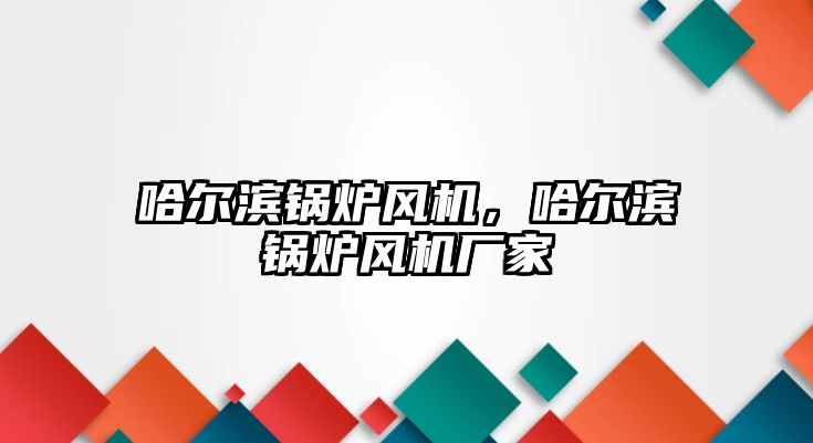 哈爾濱鍋爐風機，哈爾濱鍋爐風機廠家