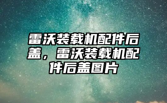 雷沃裝載機配件后蓋，雷沃裝載機配件后蓋圖片