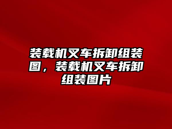 裝載機叉車拆卸組裝圖，裝載機叉車拆卸組裝圖片