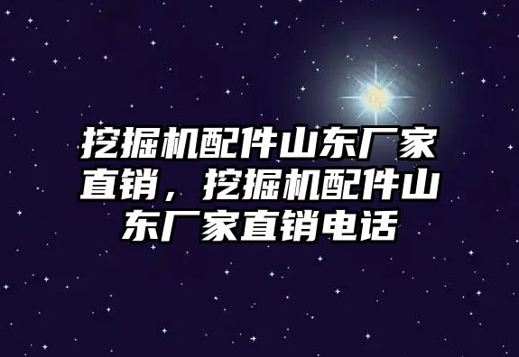 挖掘機配件山東廠家直銷，挖掘機配件山東廠家直銷電話