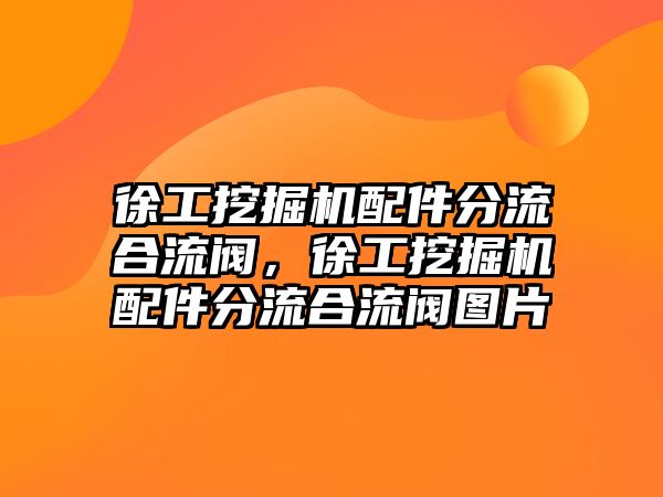 徐工挖掘機配件分流合流閥，徐工挖掘機配件分流合流閥圖片