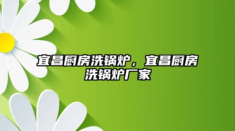 宜昌廚房洗鍋爐，宜昌廚房洗鍋爐廠家