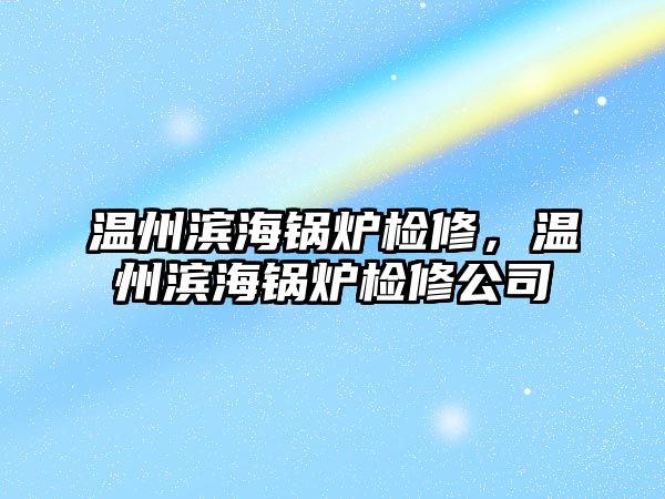 溫州濱海鍋爐檢修，溫州濱海鍋爐檢修公司