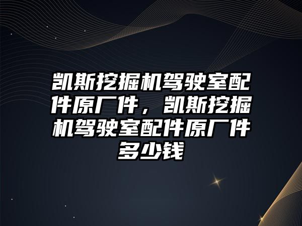 凱斯挖掘機駕駛室配件原廠件，凱斯挖掘機駕駛室配件原廠件多少錢