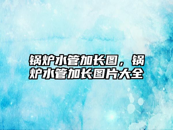 鍋爐水管加長圖，鍋爐水管加長圖片大全